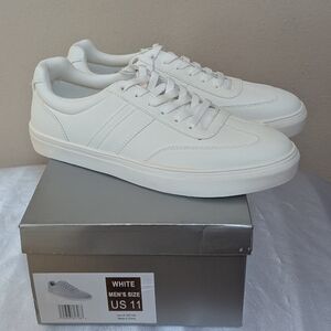 New Perry Ellis Men's Sneakers Shoes White Size 11